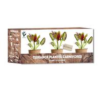 NOPALIA® Kit Plantes Carnivores - Dionée Attrape-Mouche - Kit Complet avec Graines, Pots, Tourbe & Accessoires - Cadeau Original & Insolite - DIY Jardin Intérieur - ideal cadeau noel