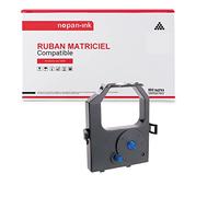 NOPAN-INK - 1 Ruban Compatible pour 3070166 Noir Lexmark 2380, Lexmark 2381, Lexmark 2391 Plus, Lexmark 2480, Lexmark 2490, Lexmark