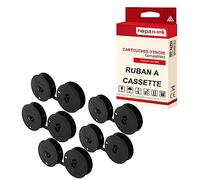 NOPAN-INK 5 Ruban GROUPE4 GR4 GR-4 Compatible pour Olivetti 12,7mm x 10m Noir BK A 730L, A 770L, GR 4, GR 8, Grupo 4, Grupo 8, Lettera 21, Le