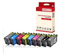 NOPAN-INK-9 Cartouche Compatible pour EPSON T1571 T1572 T1573 T1574 T1575 T1576 T1577 T1578 T1579 Multipack (Tortue) 29,5 ML EPSON Stylus Photo R3000