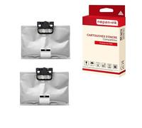 NOPAN-INK Cartouche Compatible pour EPSON T12F1 C13T12F140 Noir x 2 pour Workforce Pro WF-M5399DW, Workforce Pro WF-M5399DWF, Workforce Pro WF-M5899DWF.