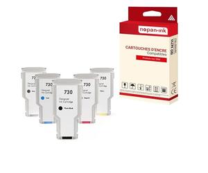 NOPAN-INK Cartouche Compatible pour HP HP730 HP 730 Multi-Couleurs x 6 pour DesignJet SD Pro MFP, DesignJet T1600, DesignJet T1600 36-Zoll, DesignJet T1600 Postscript, DesignJet T1600dr, DesignJe