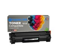 NOPAN-INK Cartouche d’Encre Compatible pour HP W1510A 151A Rendement 2 900 Pages - Noir