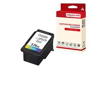 NOPAN-INK Cartouche pour Canon CL576 CL576XL Compatible Multi-Couleurs x 1 avec Pixma TR 4750i; Pixma TR 4751i; Pixma TS 3550i; Pixma TS 3551i.