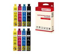 NOPAN-INK Cartouche pour EPSON 604XXL 604 XXL Ananas Compatible Multipack x 8