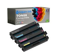 NOPAN-INK, Lot de 4 Toners Compatibles XXL pour Lexmark CS331, Haut Rendement 4500 Pages, Multi-Couleurs, Compatible avec CS331DW/CX331ADWE