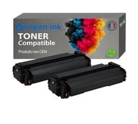 NOPAN-INK Pack de 2 Cartouches Toner Compatible pour HP 151A W1510A Rendement 2 × 2 900 Pages - Noir