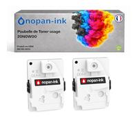 NOPAN-INK Pack de 2 Poubelles pour Toner Usagé Compatible pour Pantum CWT1100 CWT2000 CWT2100 15 000 Pages