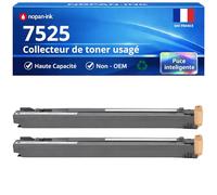 NOPAN-INK Pack de 2 Tambours Compatible pour imprimantes Xerox 013R00662 Noir 125000 Pages