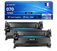 NOPAN-INK Pack de 2 Toners Compatible pour Canon 070 5639C002 Noir 2900 Pages