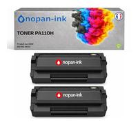 NOPAN-INK Pack de 2 Toners Compatible pour Pantum PA110H Noir 2 300 Pages