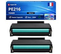 NOPAN-INK Pack de 2 Toners Compatible pour Pantum PE216 1 600 Pages Noir
