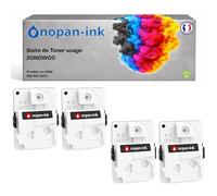 NOPAN-INK Pack de 4 Boites pour Toner usagé Compatible pour Lexmark 20N0W00 Bac récupérateur 15 000 Pages