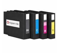 NOPAN-INK Pack de 4 Cartouches Compatible T13W Noir et Couleurs