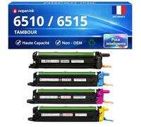 NOPAN-INK Pack de 4 Tambours Compatible pour Xerox 108R01419 6510 6515 Noir et Couleurs