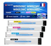 NOPAN-INK Pack de 4 Toners Compatible pour HP W9050MC W9051MC W9052MC W9053MC Noir et Couleurs