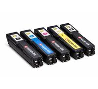 NOPAN-INK Pack de 5 Toners Compatible pour Ricoh MC250 Noir Cyan Magenta Jaune 6 900 - 6 300 Pages