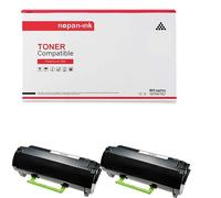 TONER B232000 / B2338 / B2443 Noir x 2 Compatible pour LEXMARK-NOPAN-INK B 2338dw, B 2442dw, B 2546dw, B 2650dw, MB 2338adw, MB 2442adwe, MB 2546adwe, MB 2650adwe