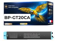 NOPAN-INK Toner BPGT20CA BP-GT20CA Compatible pour Sharp 22 10 20 25 Cyan Haute capacité avec Puce 10000 Pages