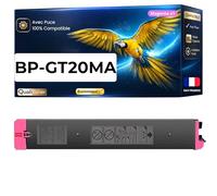 NOPAN-INK Toner BPGT20MA BP-GT20MA Compatible pour Sharp 22 10 20 25 Magenta Haute capacité avec Puce 10000 Pages