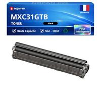NOPAN-INK Toner Compatible pour Sharp MX31GTBA MX-C31GTB Noir 18000 Pages