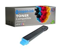 NOPAN-INK Toner Compatible TK-8115 Cyan, Rendement 6000 Pages, Compatible avec Kyocera Ecosys M8124cidn M8130cidn, Certifié CE ISO 9001 & 14001