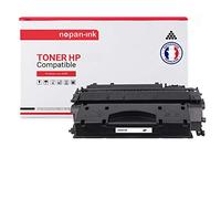 NOPAN-INK - Toner x1 - CE505X (Noir) - Compatible pour HP LaserJet P2035N HP LaserJet Pro 400 M401a HP LaserJet Pro 400 M401d HP La