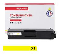 NOPAN-INK - Toner x1 - TN-910 (Jaune) - Compatible pour Brother HL-L9310CDW/L9310CDWT/L9310CDWTT, MFC-L9570CDW/L9570CDWT Brother HL-