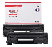 NOPAN-INK - Toner x2 - CE285A 85A (Noir x2) - Compatible pour HP Laserjet Pro M1132 HP Laserjet Pro M1217nfw HP Laserjet Pro P1100
