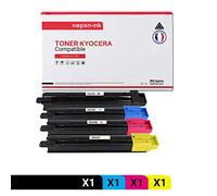 NOPAN-INK - Toner x4 - TK8325K (Noir + Cyan + Magenta + Jaune) - Compatible pour Kyocera TASKalfa 2551 ci Kyocera TASKalfa 2551 ci