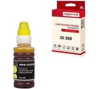 NOPAN-INK - x1 Bouteille compatible pour Canon GI590Y 1606C001 GI590 Yellow pour Yellow G