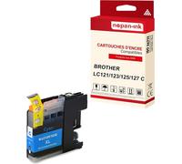 NOPAN-INK - x1 Cartouche compatible pour BROTHER LC 127 XL LC127XL Cyan Violon