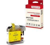 NOPAN-INK - x1 Cartouche compatible pour BROTHER LC 225 XL LC225XL Yellow Parapluie