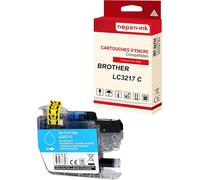 NOPAN-INK - x1 Cartouche compatible pour BROTHER LC 3217 XL LC3217XL Cyan Pot à crayon