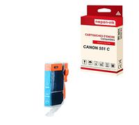 NOPAN-INK - x1 Cartouche Compatible pour Canon CLI 551 XL CLI 551XL Cyan Canon Pixma IP 7200 Series IP 7250 IX 6800 Series IX 6850 MG 5450 MG 55