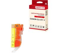 NOPAN-INK - x1 Cartouche compatible pour CANON CLI 571 XL CLI 571XL Yellow 0334C001