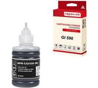 NOPAN-INK - x1 Cartouche compatible pour Canon GI590BK 1603C001 GI590 Noir Noir G