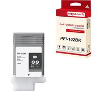 NOPAN-INK - x1 Cartouche compatible pour Canon PFI-102 PFI-102BK Noire 0895B001