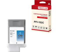 NOPAN-INK - x1 Cartouche compatible pour Canon PFI-102 PFI-102C Cyan 0896B001