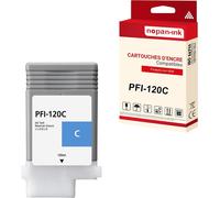 NOPAN-INK - x1 Cartouche compatible pour Canon PFI-120 PFI-120c Cyan 2886C001