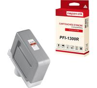 NOPAN-INK - x1 Cartouche compatible pour Canon PFI1300 PFI-1300R Rouge 0819C001