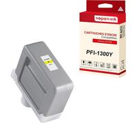 NOPAN-INK - x1 Cartouche compatible pour Canon PFI1300 PFI-1300Y Yellow 0814C001