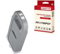 NOPAN-INK - x1 Cartouche compatible pour Canon PFI1700 PFI-1700PGY Photo Grise (0782C001) G