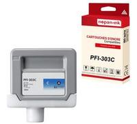NOPAN-INK - x1 Cartouche compatible pour Canon PFI303 PFI-303C Cyan (2959B001) Cyan G