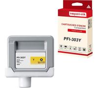 NOPAN-INK - x1 Cartouche compatible pour Canon PFI303 PFI-303Y Yellow 2961B001