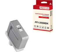 NOPAN-INK - x1 Cartouche compatible pour Canon PFI306 PFI-306MBK Noire Mat 6656B001