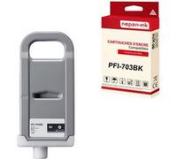 NOPAN-INK - x1 Cartouche compatible pour Canon PFI703 PFI-703BK Noire (2963B001) Noire G