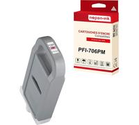 NOPAN-INK - x1 Cartouche compatible pour Canon PFI706 PFI-706PM Photo Magenta 6686B001