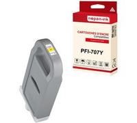 NOPAN-INK - x1 Cartouche compatible pour Canon PFI707 PFI-707Y Yellow (9824B001) Yellow G