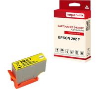 NOPAN-INK - x1 Cartouche compatible pour EPSON 202 XL 202XL Yellow Kiwi
